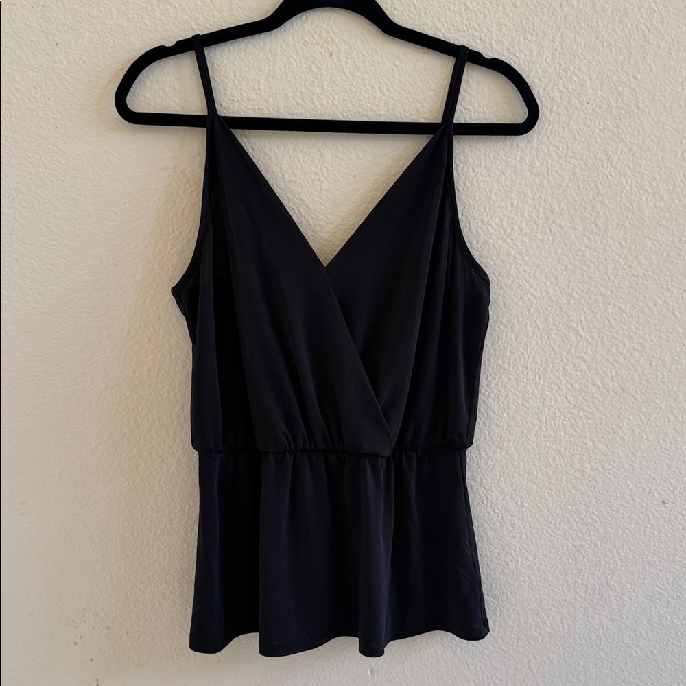 Express Black Tank Top with elastic waist